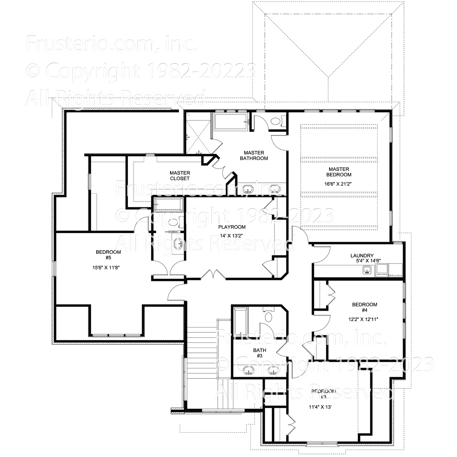 Ansley House Plan 2nd Floor