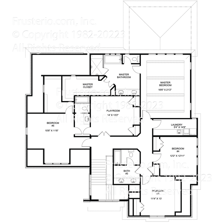 Ansley House Plan 2nd Floor