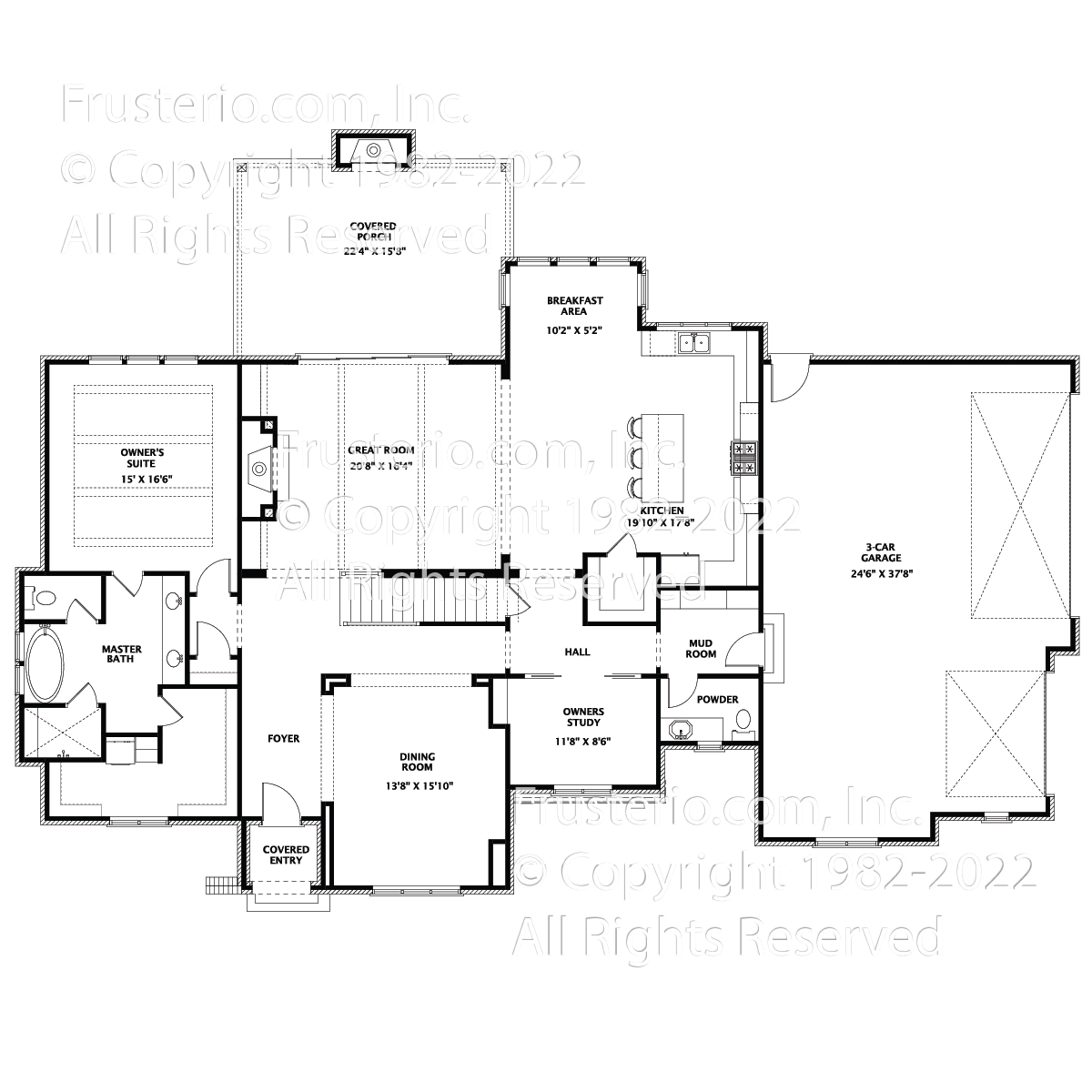 Caroline House Plan First Floor Plan