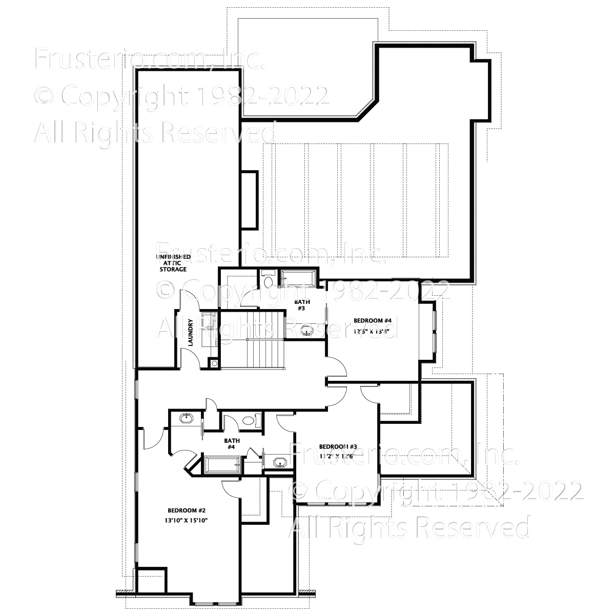 Mercer House Plan 2nd Floor
