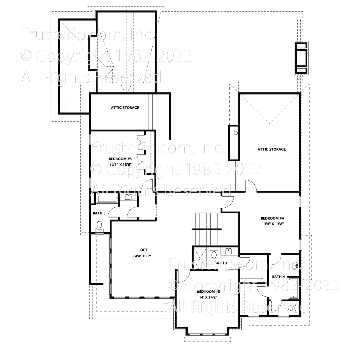 Rayna House Plan 2nd Floor