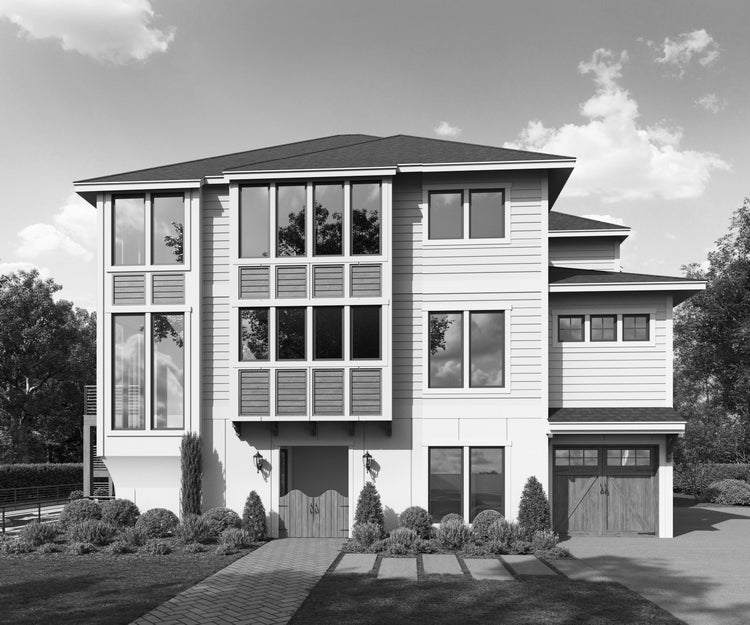Crestmoor Front Elevation Rendering