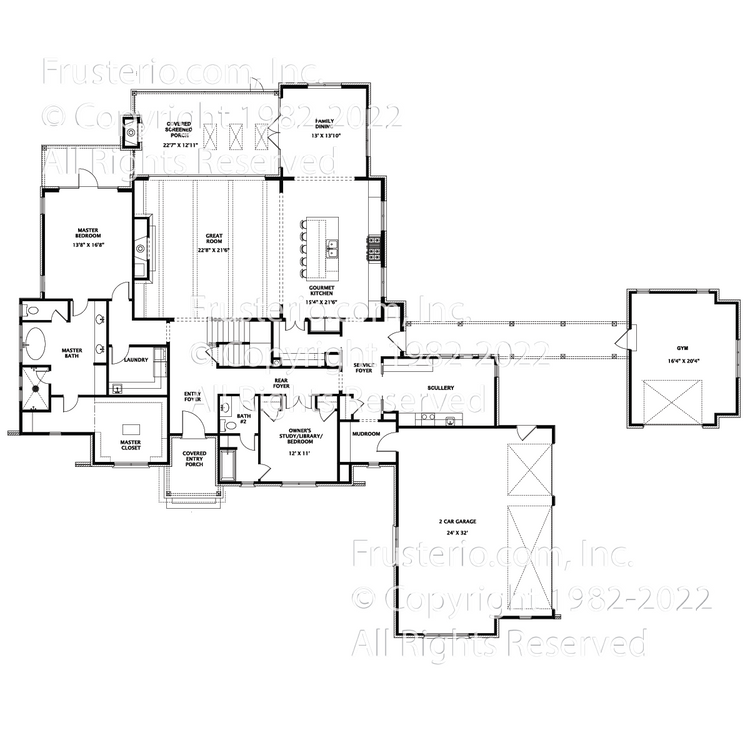 Vanden House Plan First Floor Plan