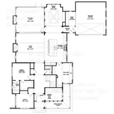 Brinley House Plan First Floor Plan