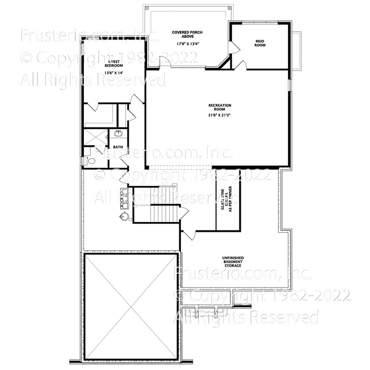 Mercer House Plan 3rd Floor