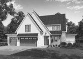 Russell Front Elevation Rendering