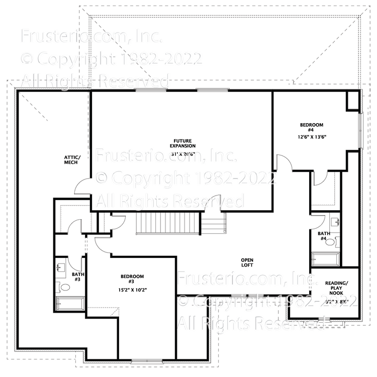 Landon House Plan 2nd Floor