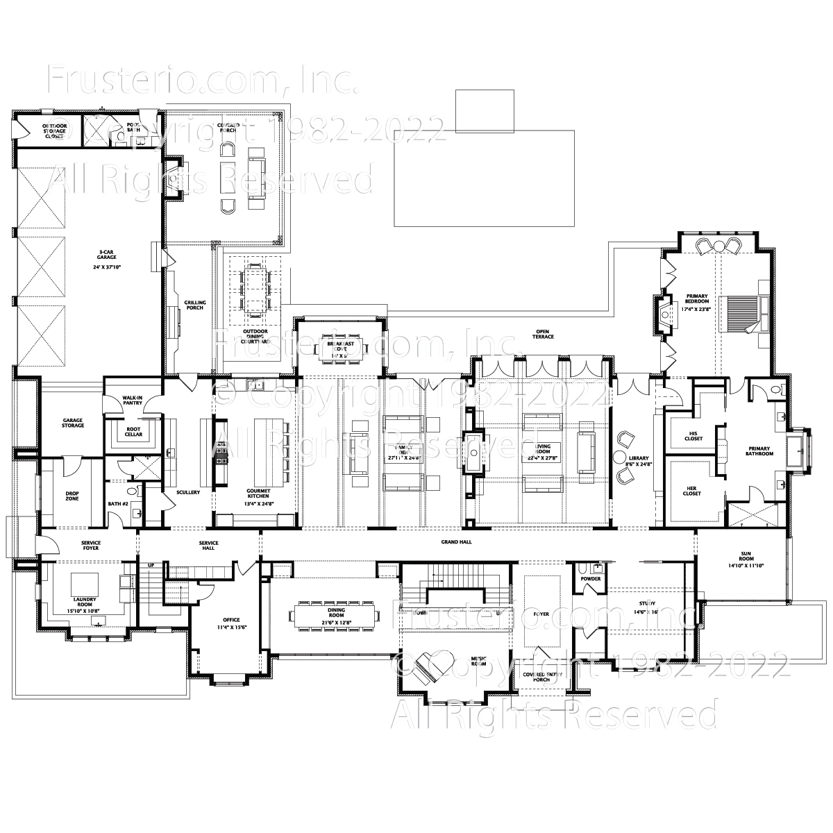Conrad House Plan First Floor Plan