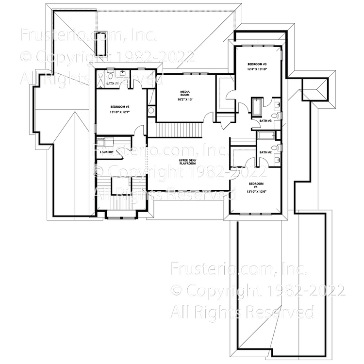 Dalton House Plan 2nd Floor