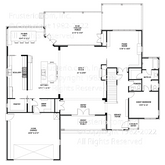 Neill House Plan First Floor Plan