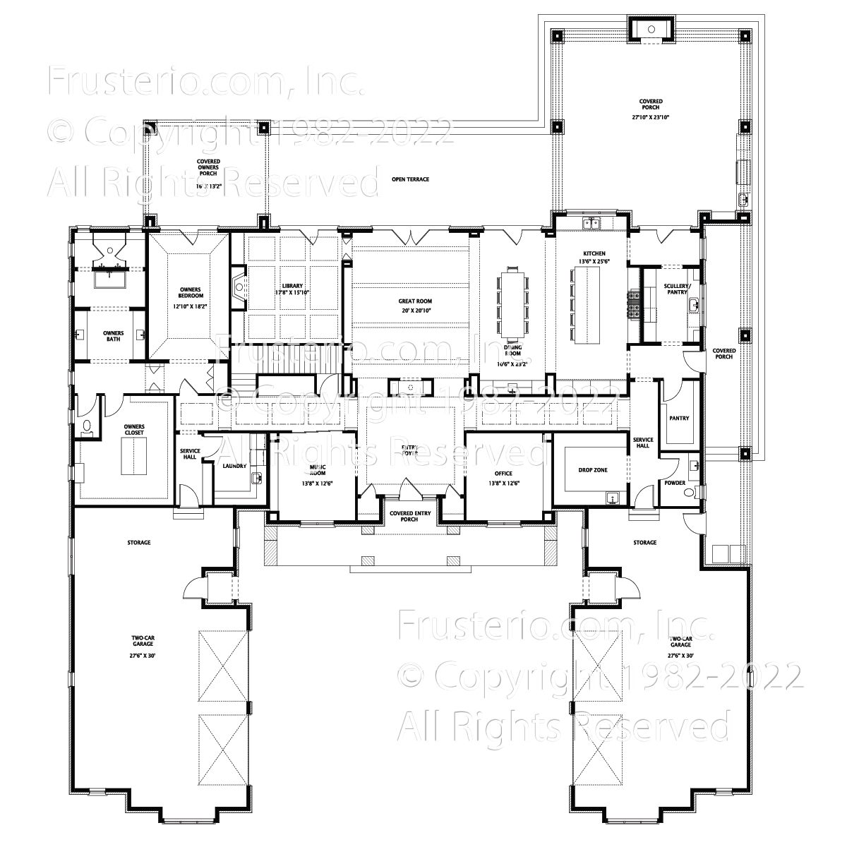 Henry House Plan First Floor Plan