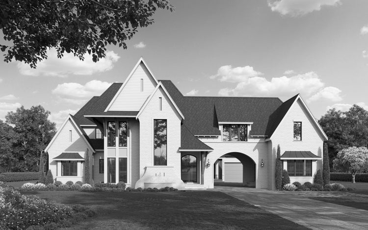 Schaefer Front Elevation Rendering