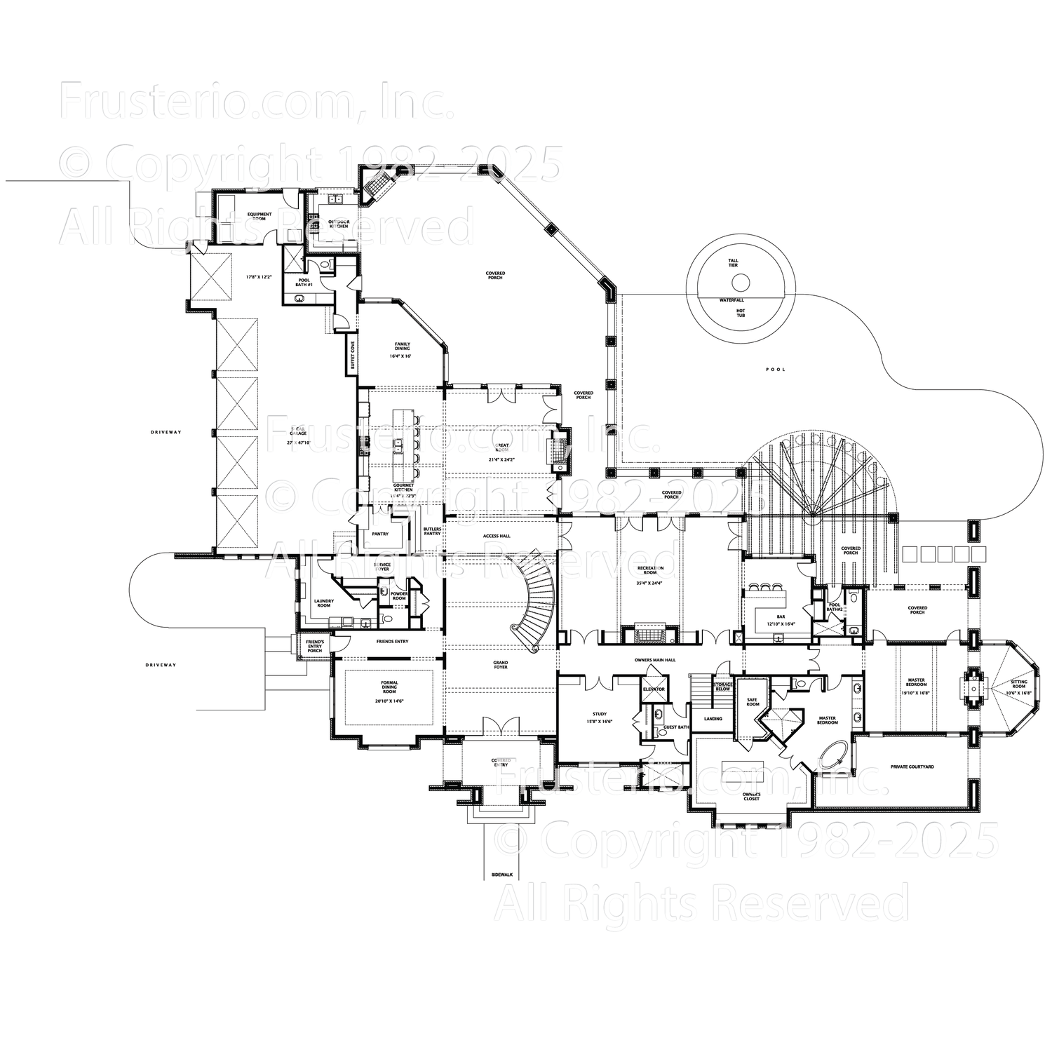 Newbury House Plan First Floor Plan