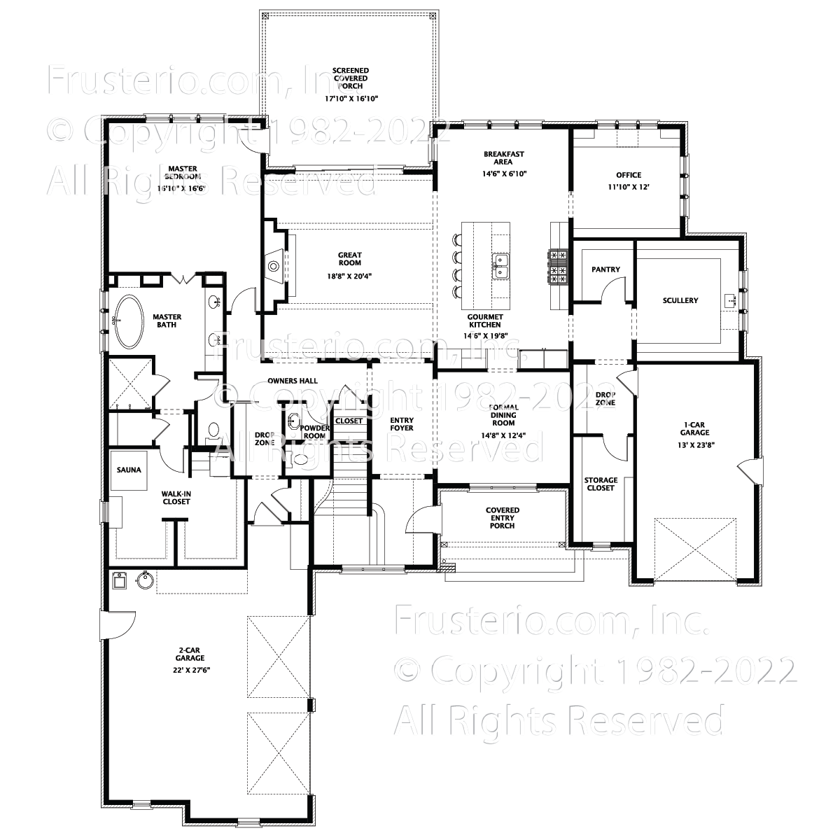 Trevor House Plan First Floor Plan
