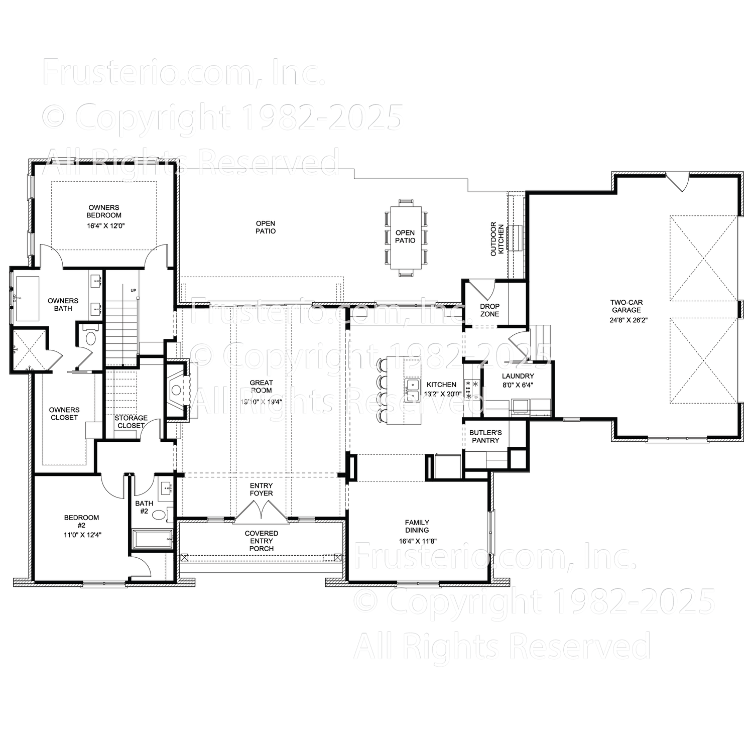 Cora House Plan First Floor Plan