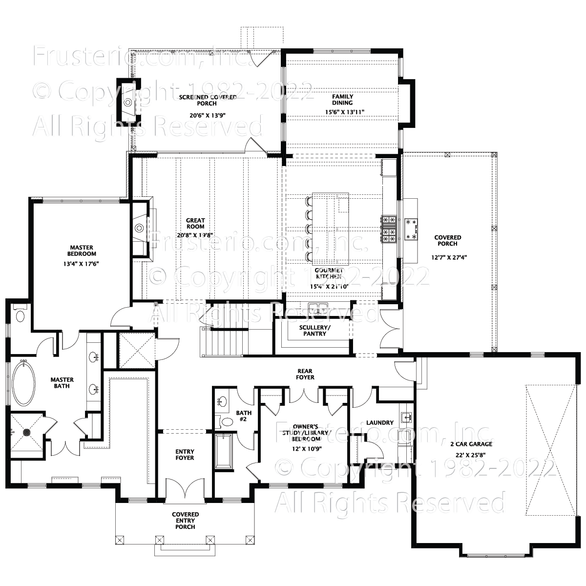Donald House Plan First Floor Plan