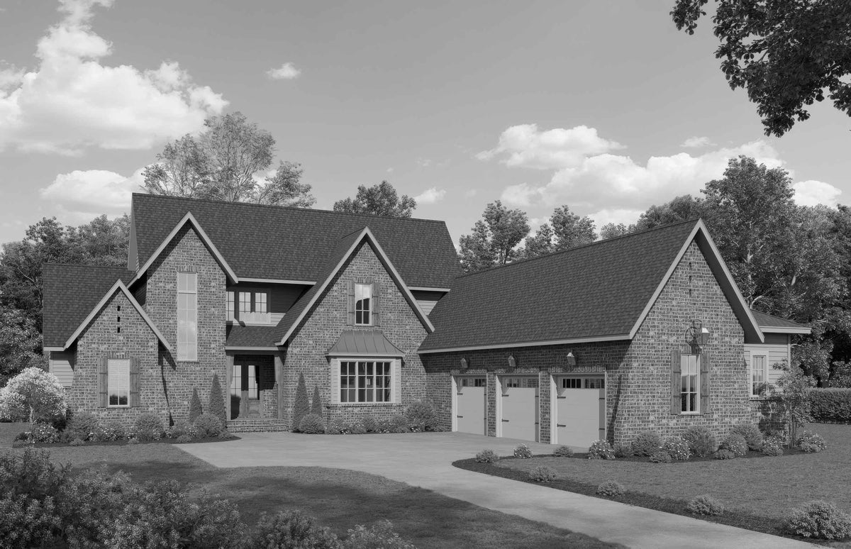 Hampton Front Elevation Rendering