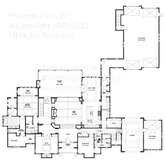Bridger House Plan First Floor Plan