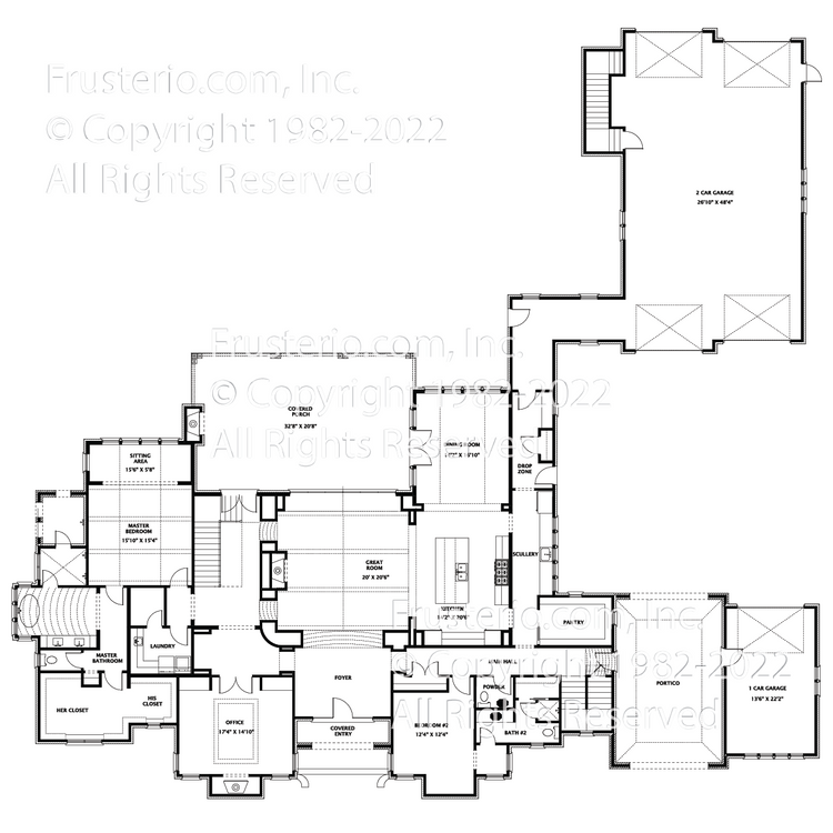 Bridger House Plan First Floor Plan