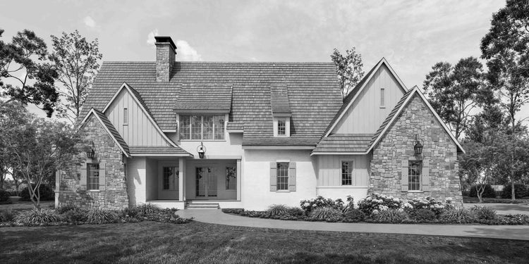 Fishburne Front Elevation Rendering