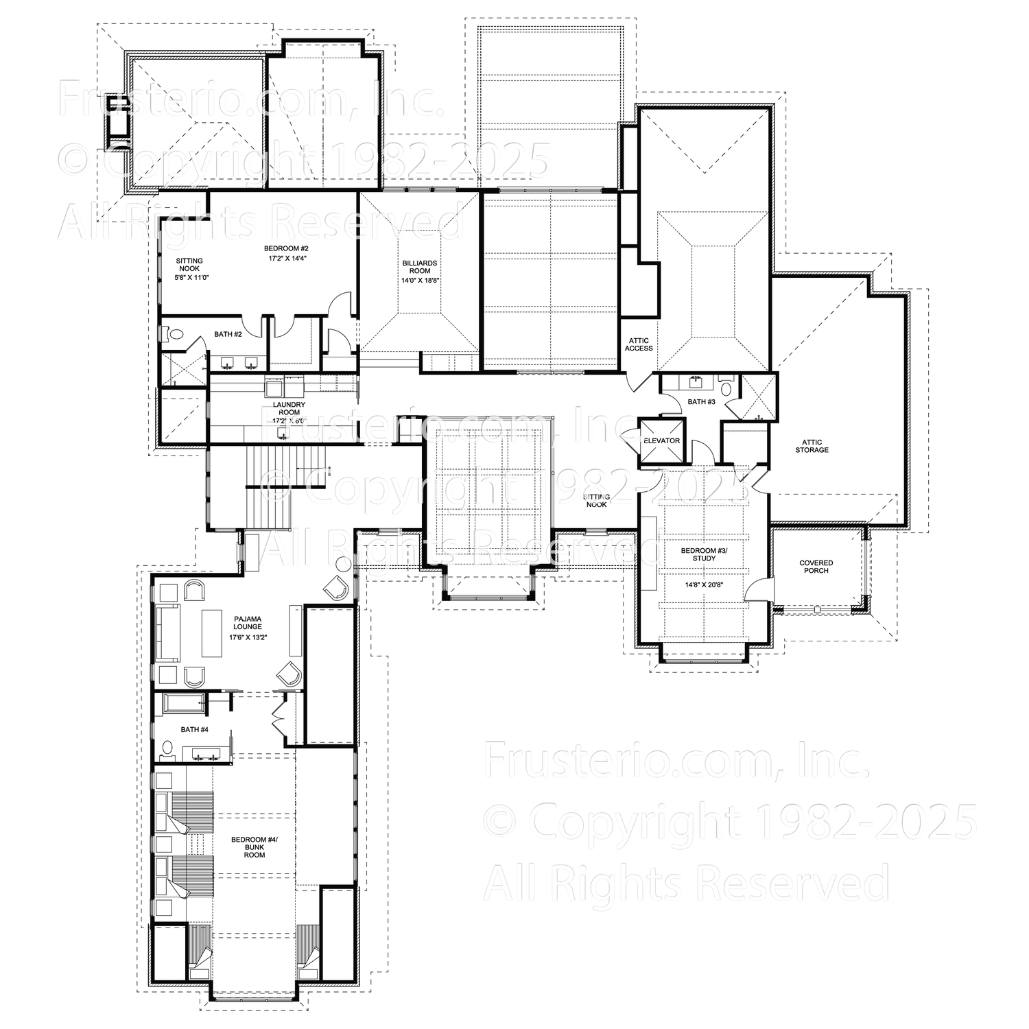 Mariposa House Plan 2nd Floor