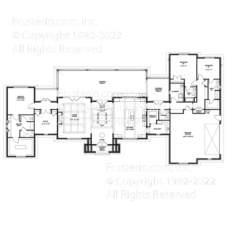 Spencer House Plan First Floor Plan