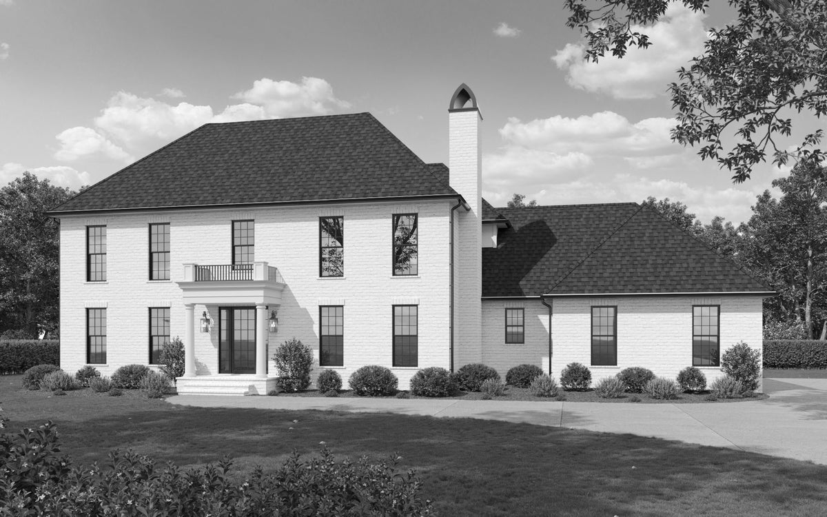 Gibson Front Elevation Rendering