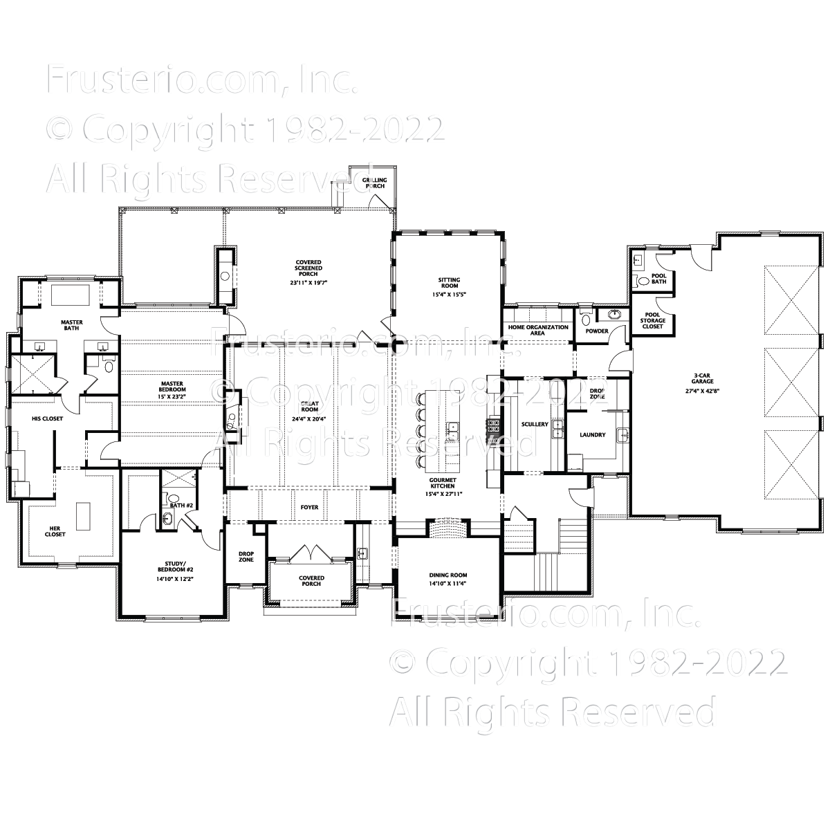 Alina House Plan First Floor Plan