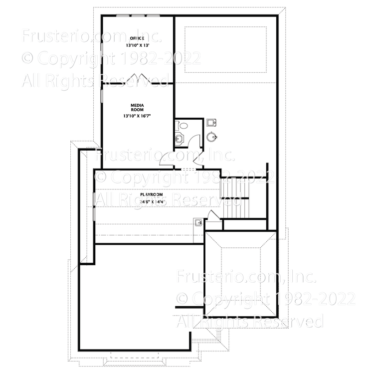 Ruby House Plan 3rd Floor