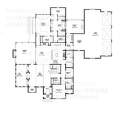 Cameron House Plan First Floor Plan