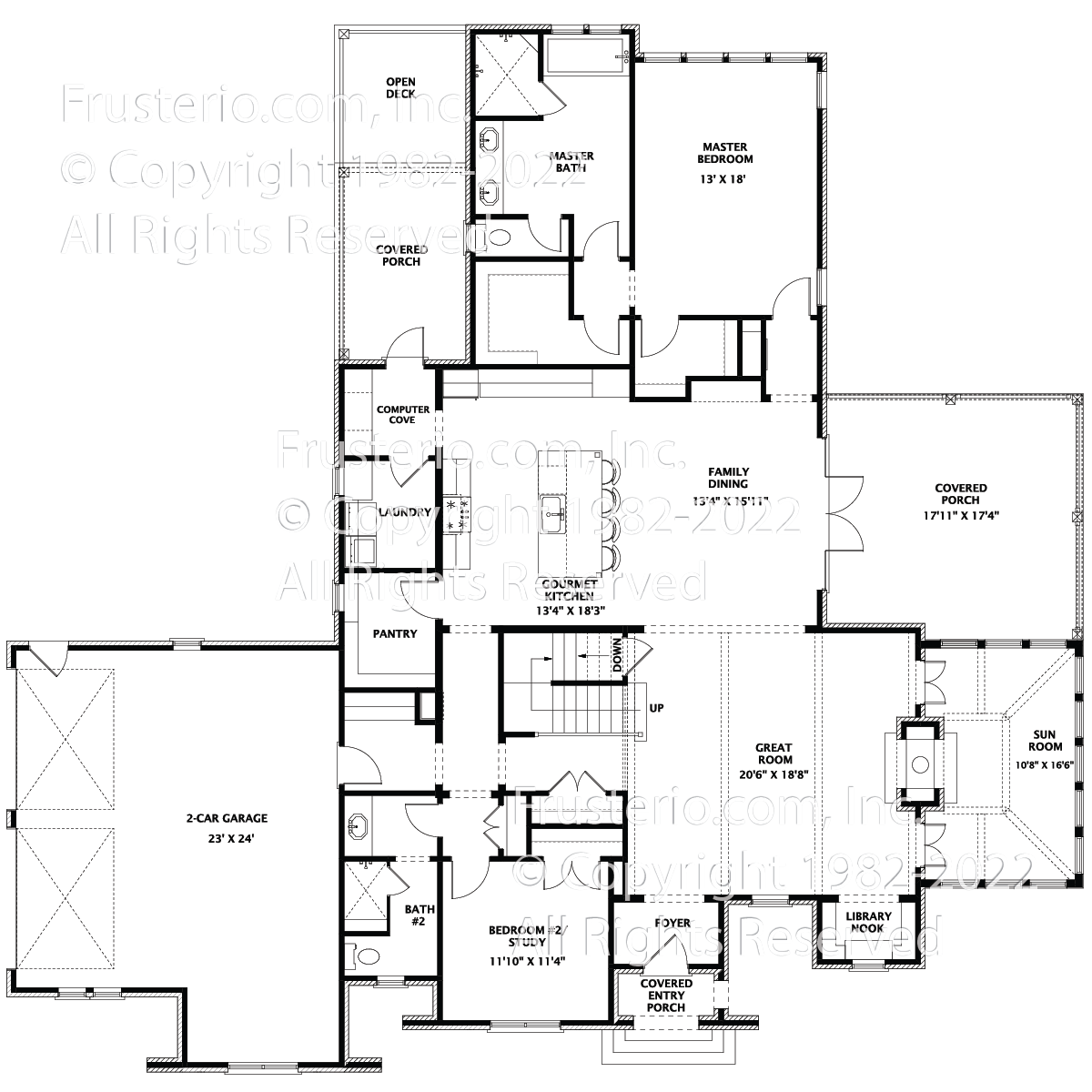 Mallory House Plan First Floor Plan