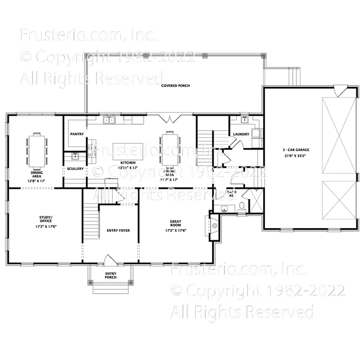 Gibson House Plan First Floor Plan