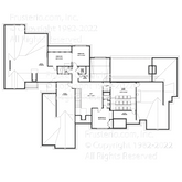 Alderbrook House Plan 2nd Floor
