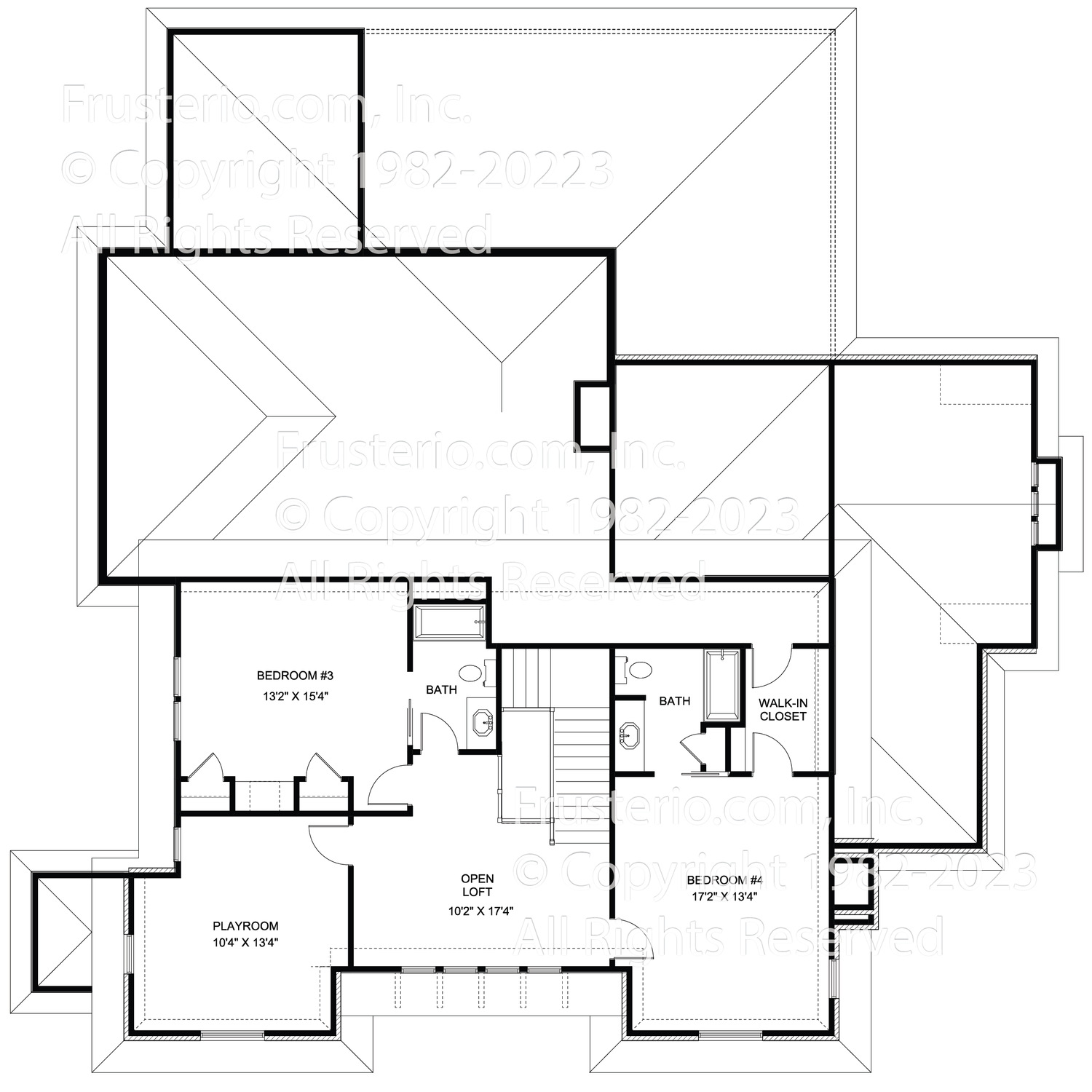 Addison House Plan 2nd Floor