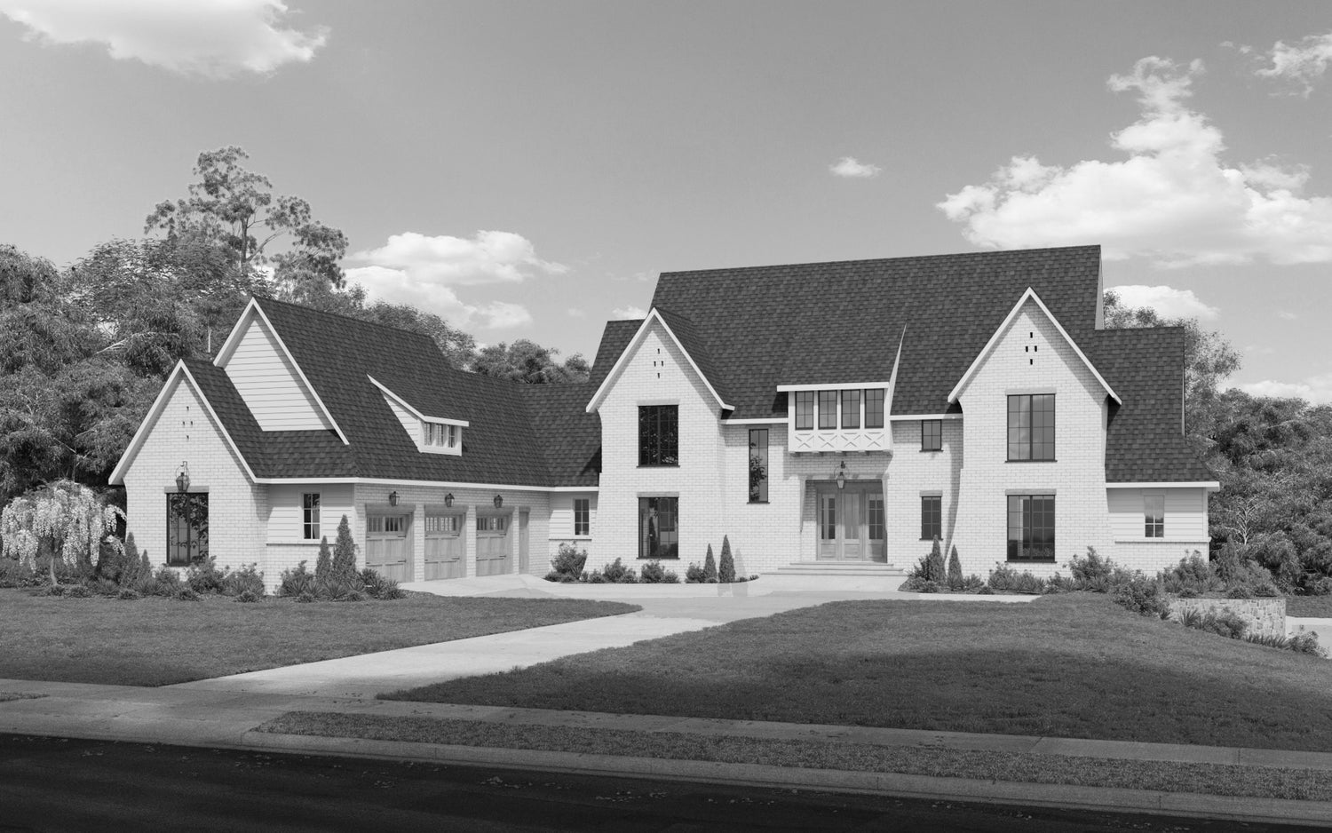 Forrest Front Elevation Rendering