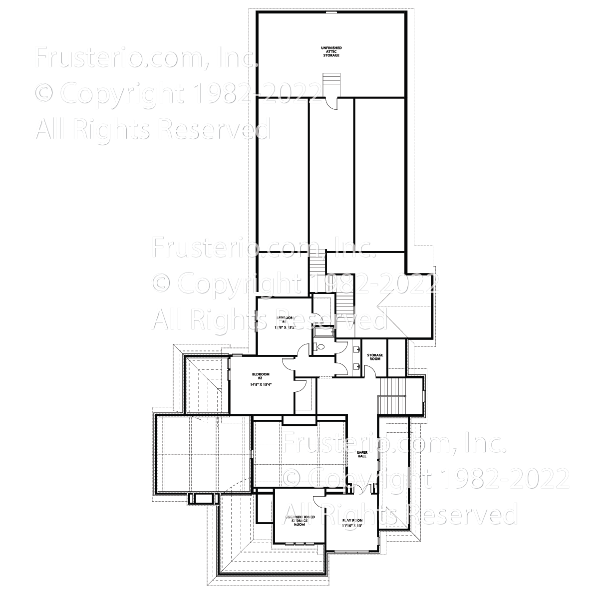 Audrey House Plan 2nd Floor