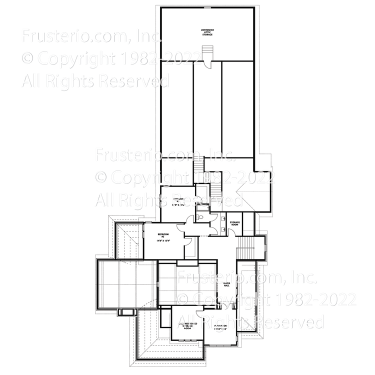 Audrey House Plan 2nd Floor