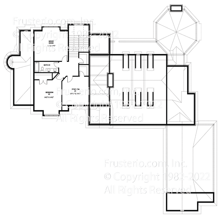 Abram House Plan 2nd Floor