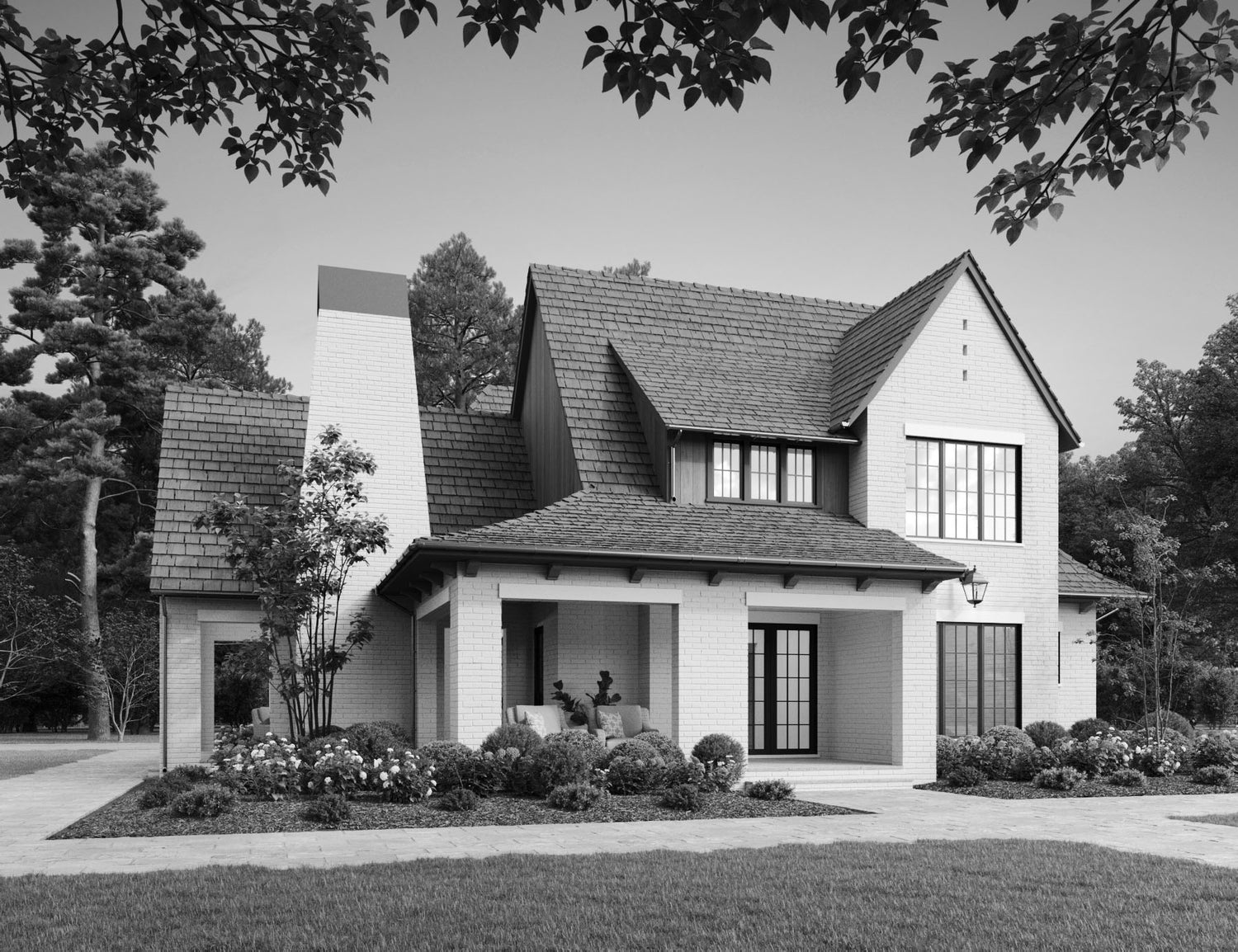 Audrey Front Elevation Rendering