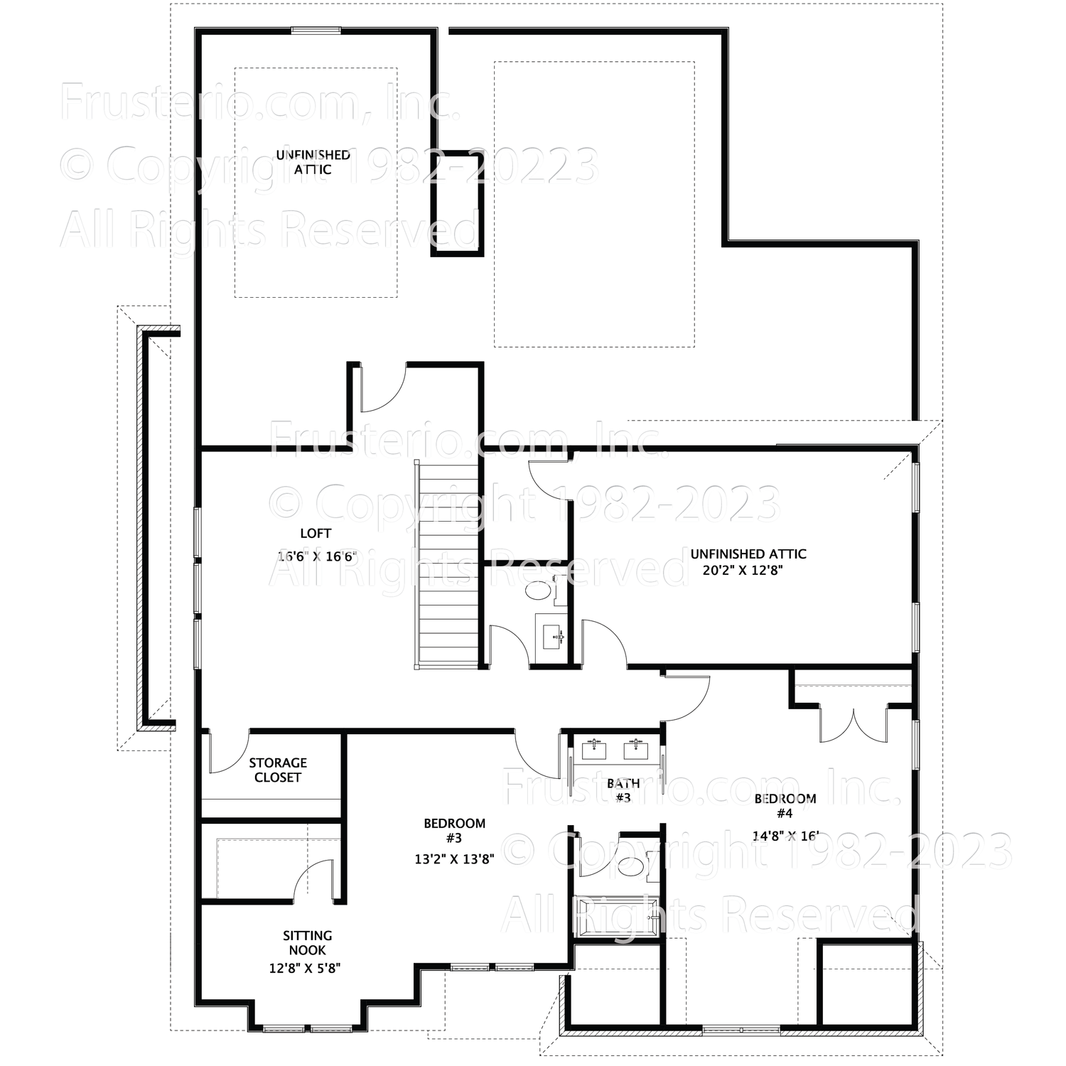 Alice House Plan 2nd Floor