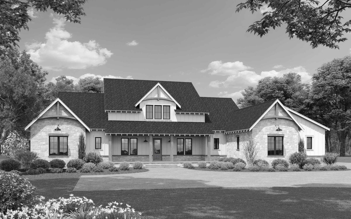 Eden Front Elevation Rendering