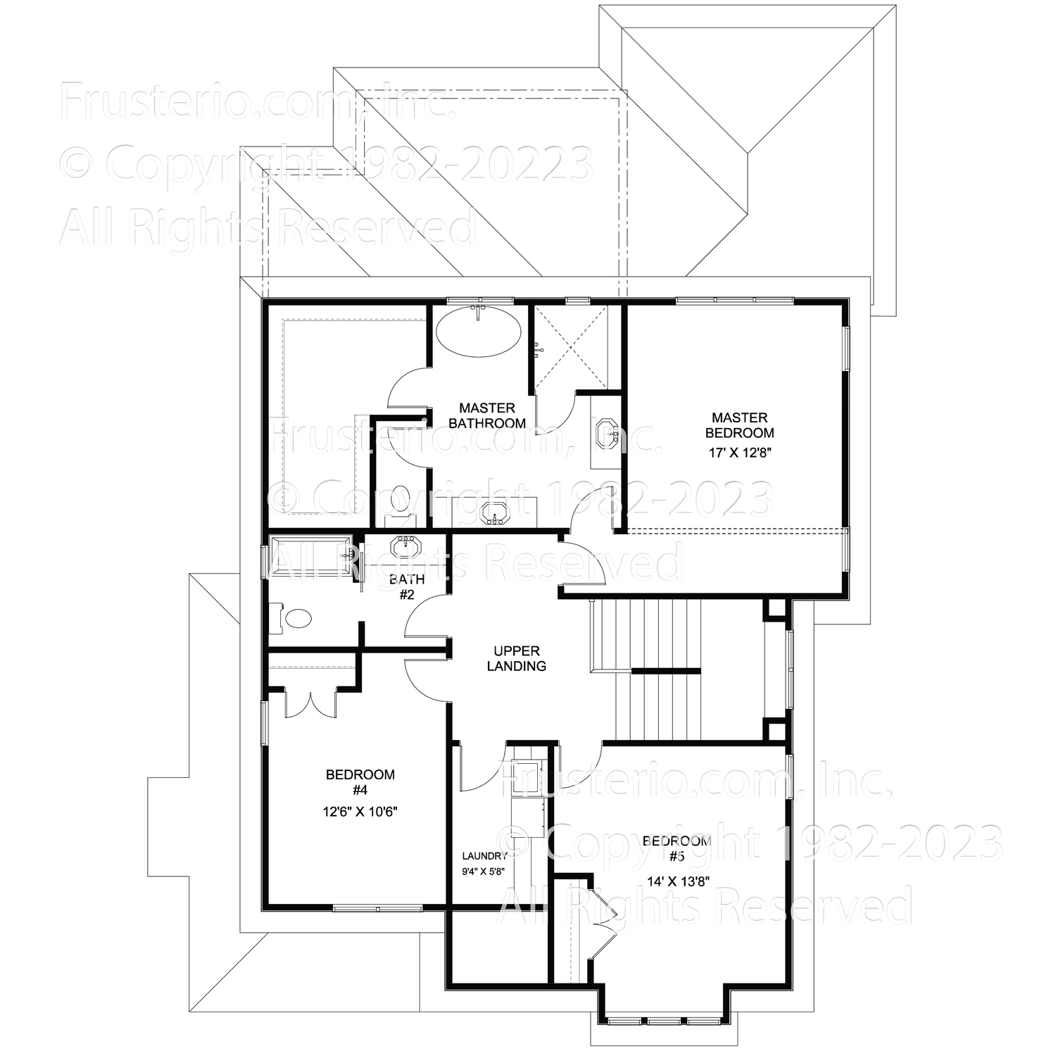 Blakely House Plan 2nd Floor