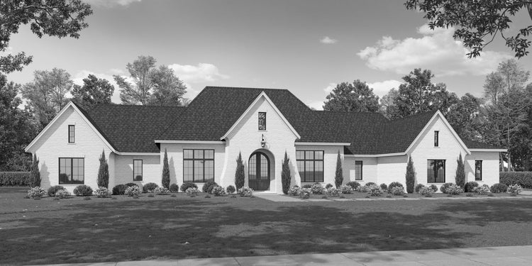 Spencer Front Elevation Rendering