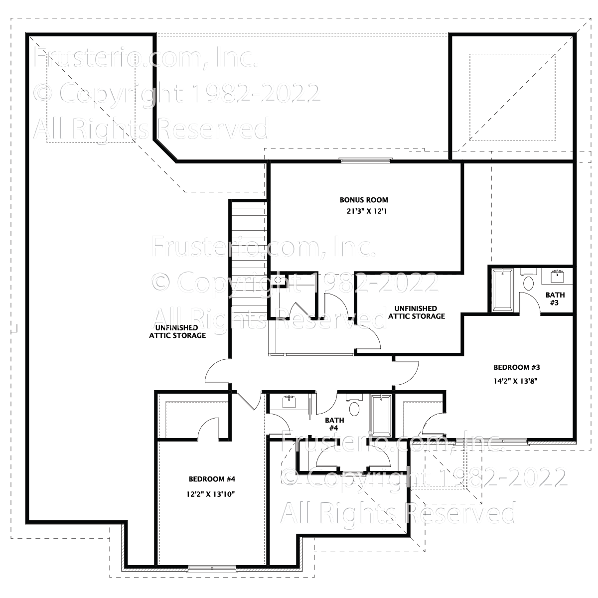 Graham House Plan 2nd Floor