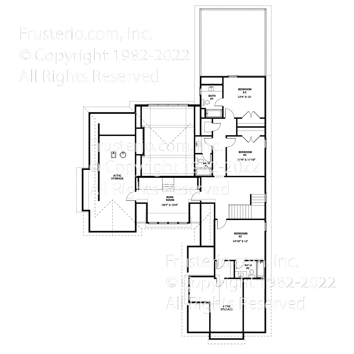 Shepherd House Plan 2nd Floor