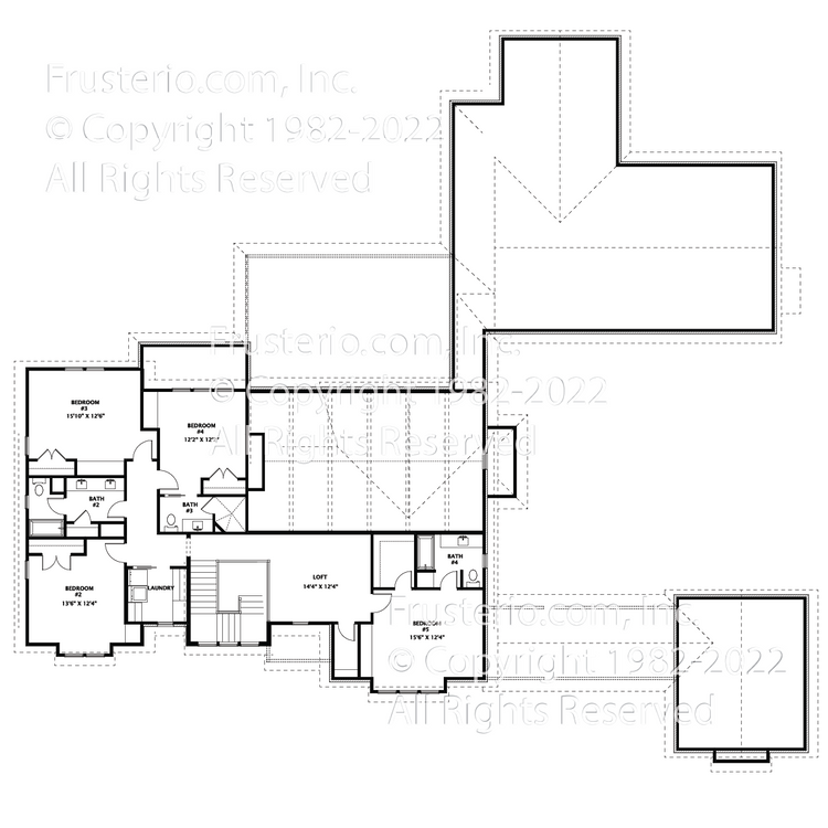 Bowden House Plan 2nd Floor