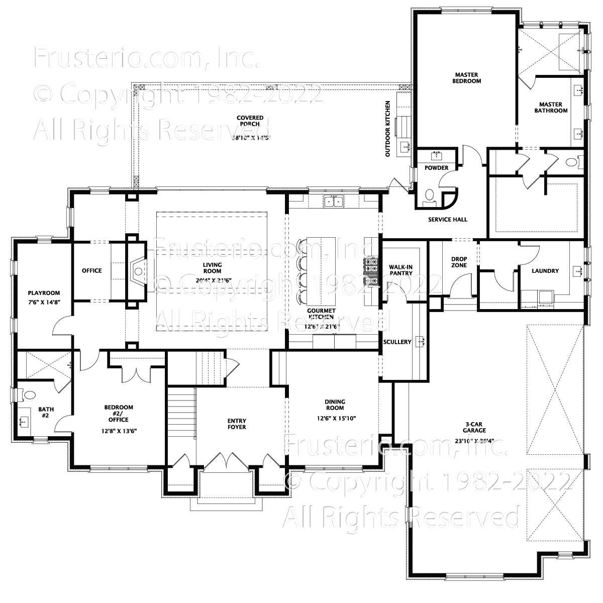 Eileen House Plan First Floor Plan
