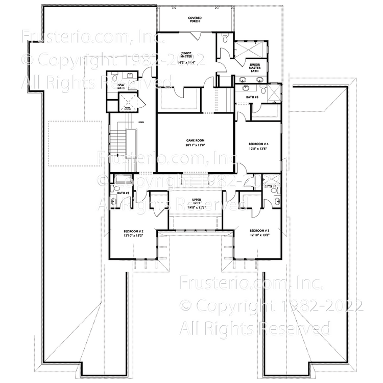 Preston House Plan 2nd Floor
