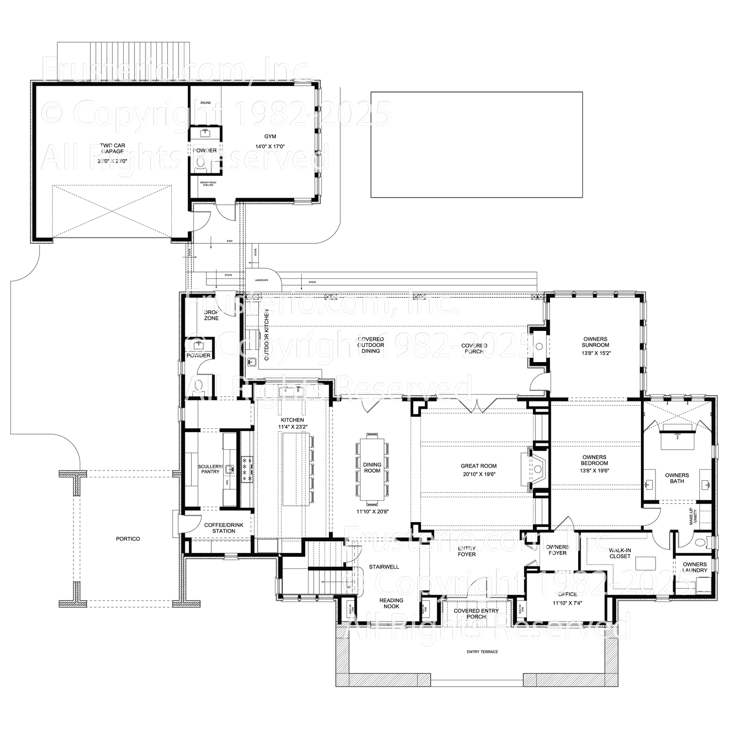 Erica House Plan First Floor Plan