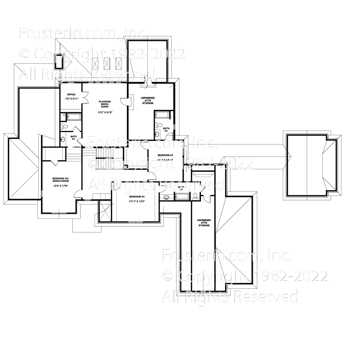 Vanden House Plan 2nd Floor